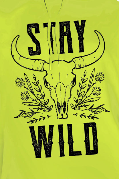 Simply Love: Wild Graphic Hoodie