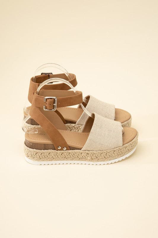 TOPIC-S Espadrille Ankle strap Sandals.