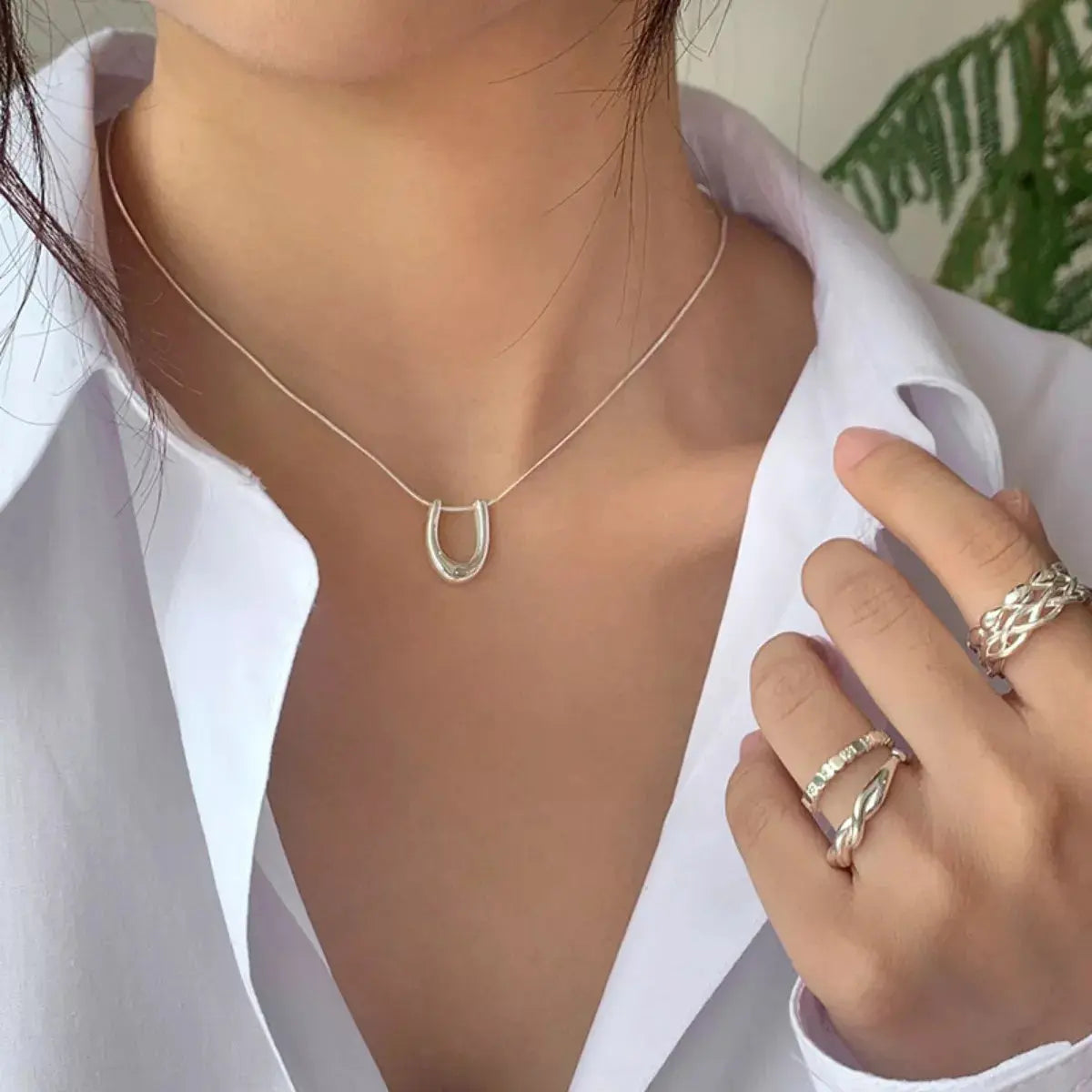 925 Sterling Silver Pendant Necklace Simply Love