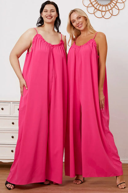 Double Take: Ruffle Cami Jumpsuit