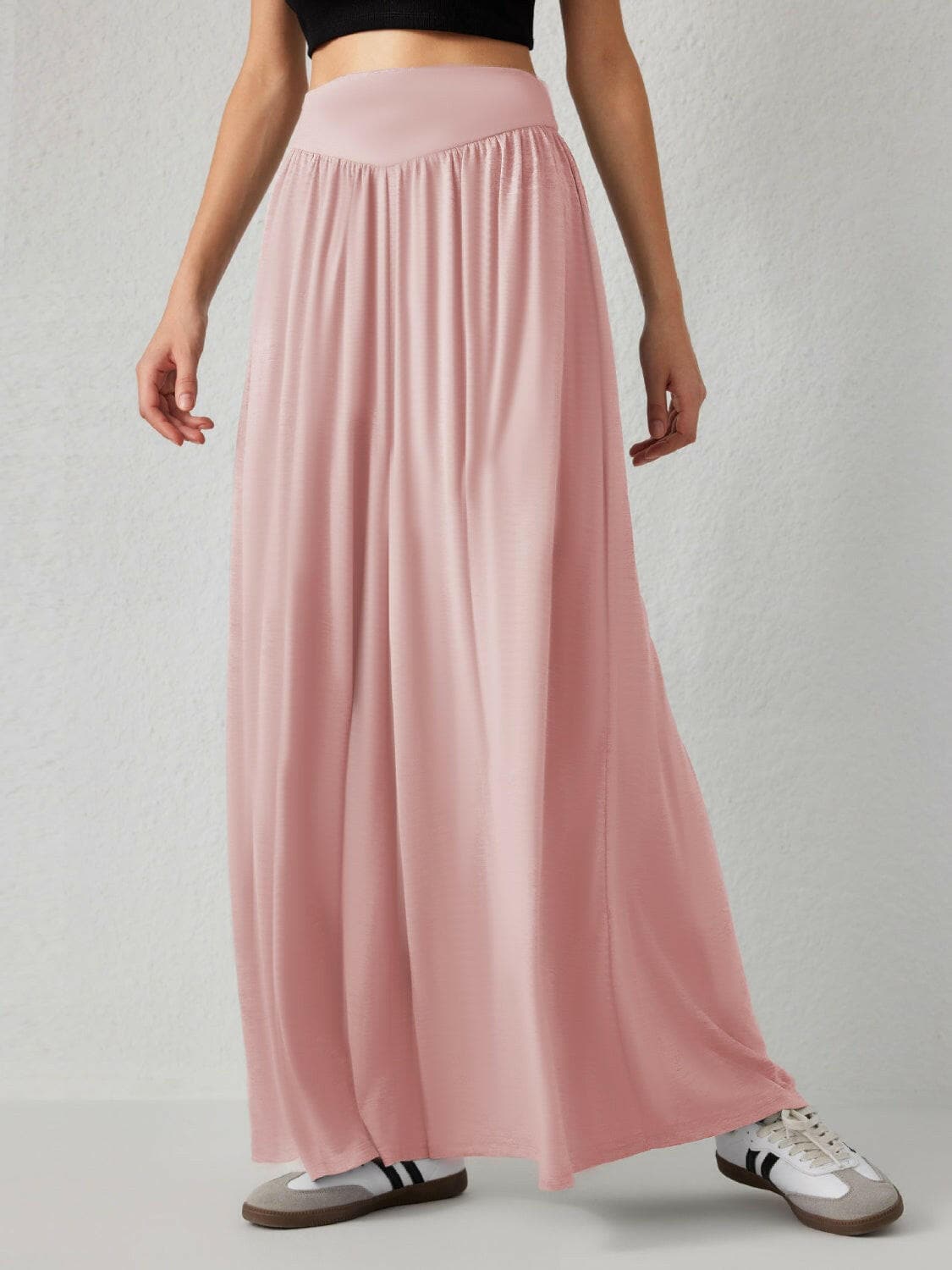 High Waist Wide Leg Pants.