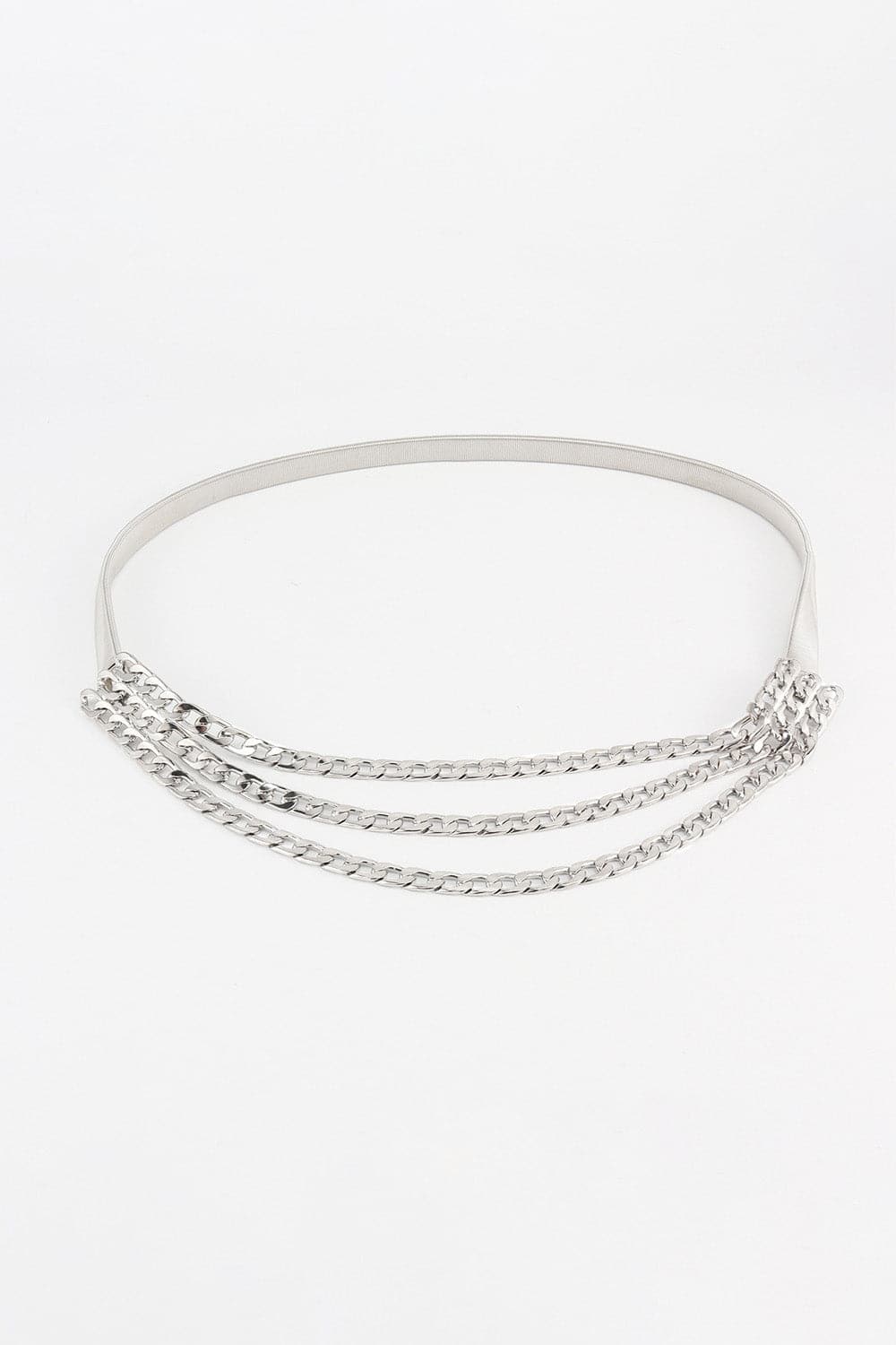 Metal Triple-Layered Chain Belt.