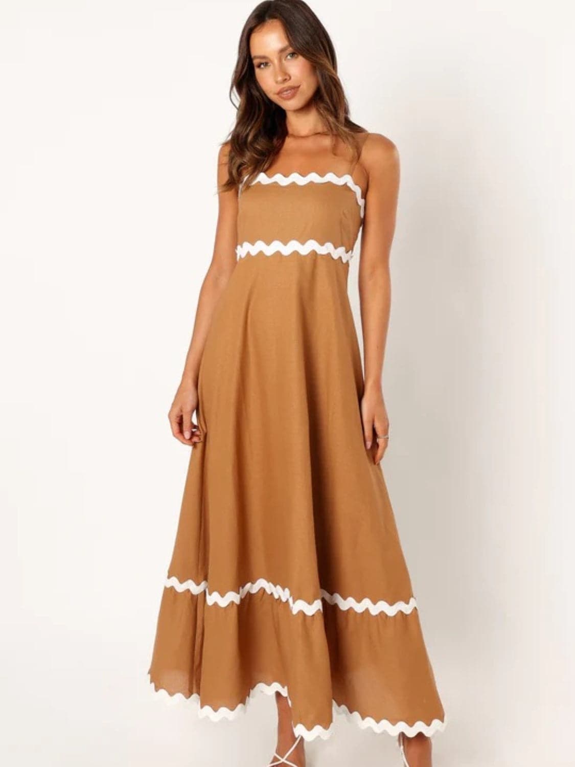 Spaghetti Strap Maxi Dress.