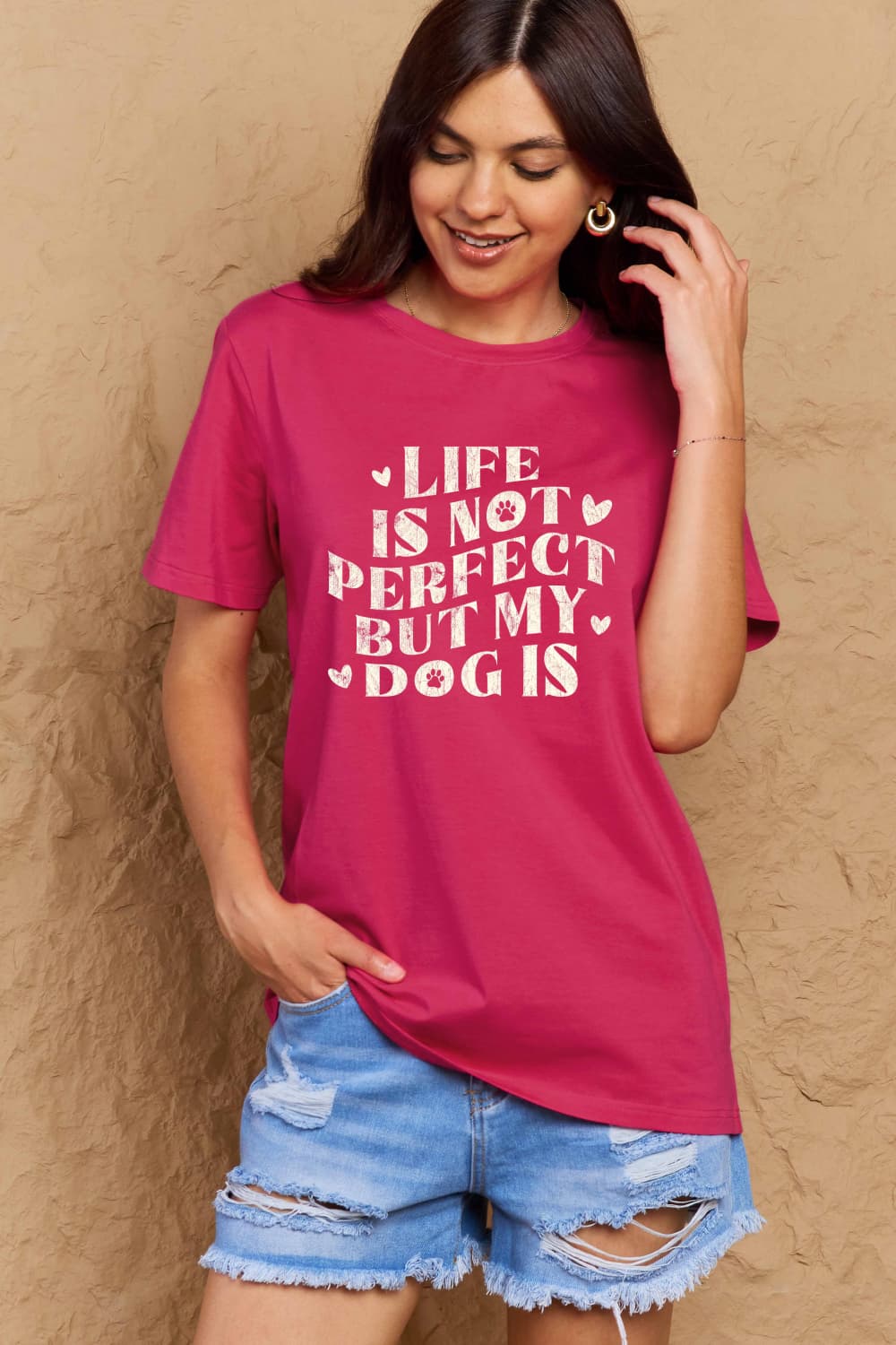 Simply Love: Dog T-Shirt - Soft Cotton