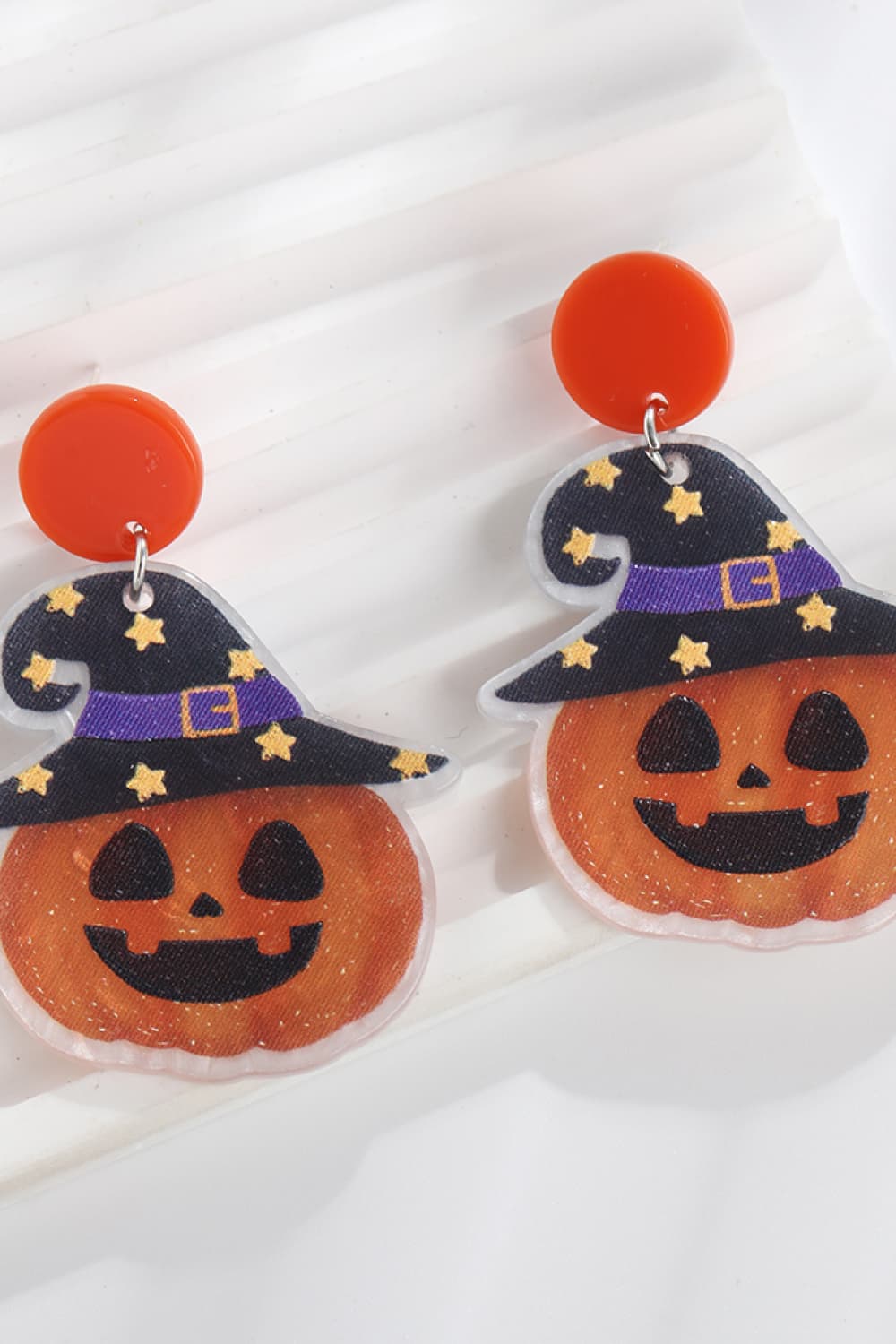 Spooky Acrylic Halloween Earrings