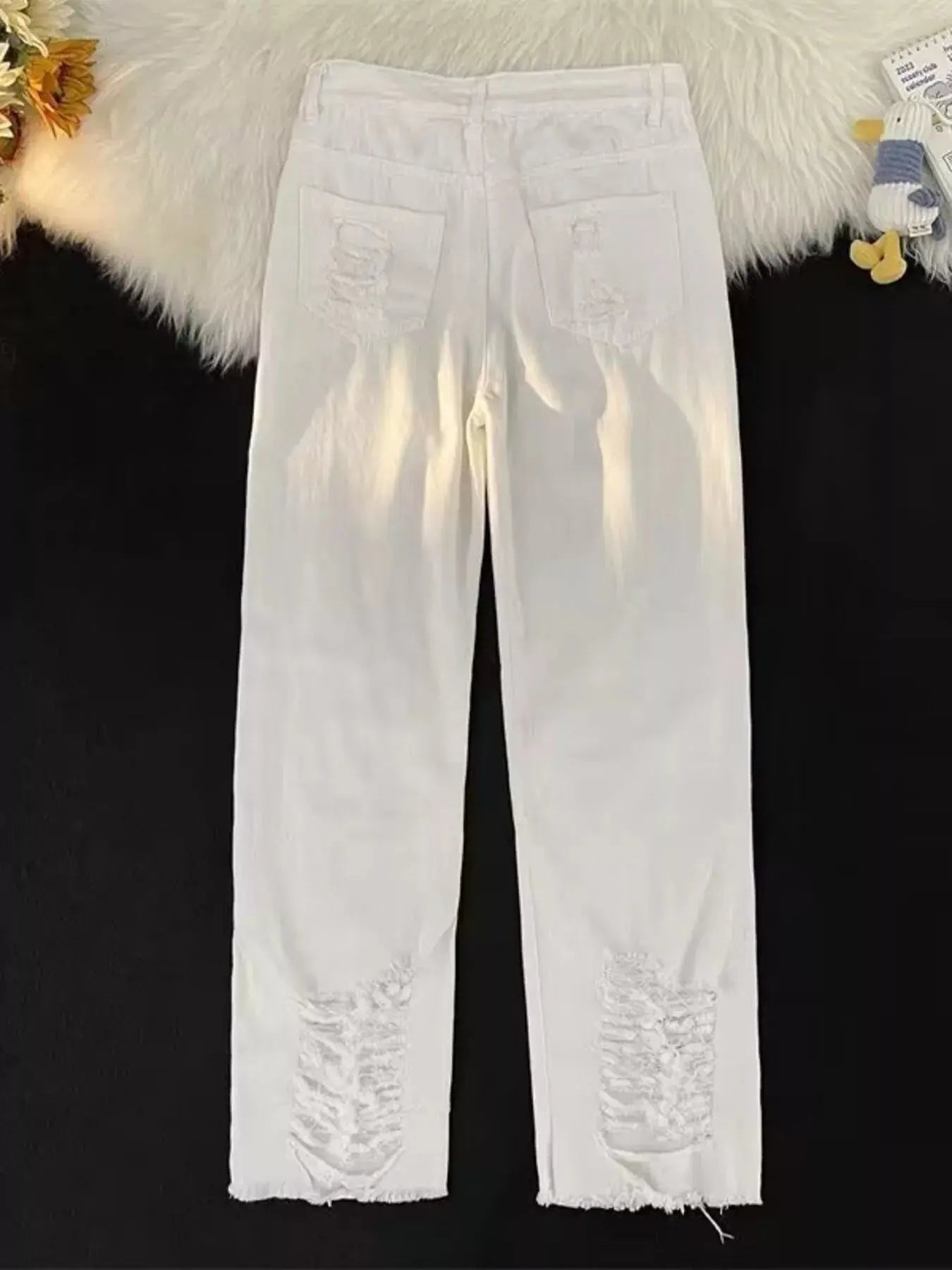 Men's Full Size Vintage Distressed Wide Leg Jeans Plus Size Simply Love