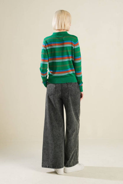 CALL IT FATE SWEATER POLO TOP - Love Salve