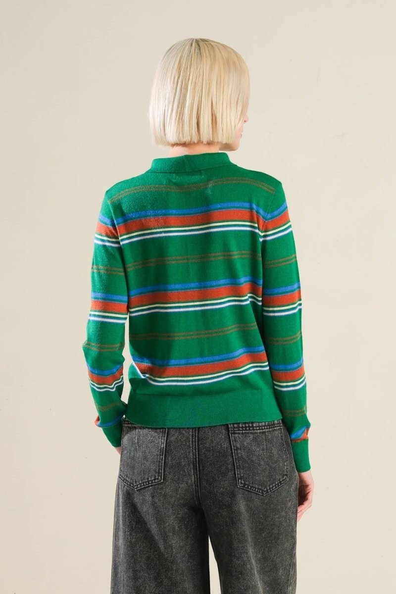 CALL IT FATE SWEATER POLO TOP - Love Salve