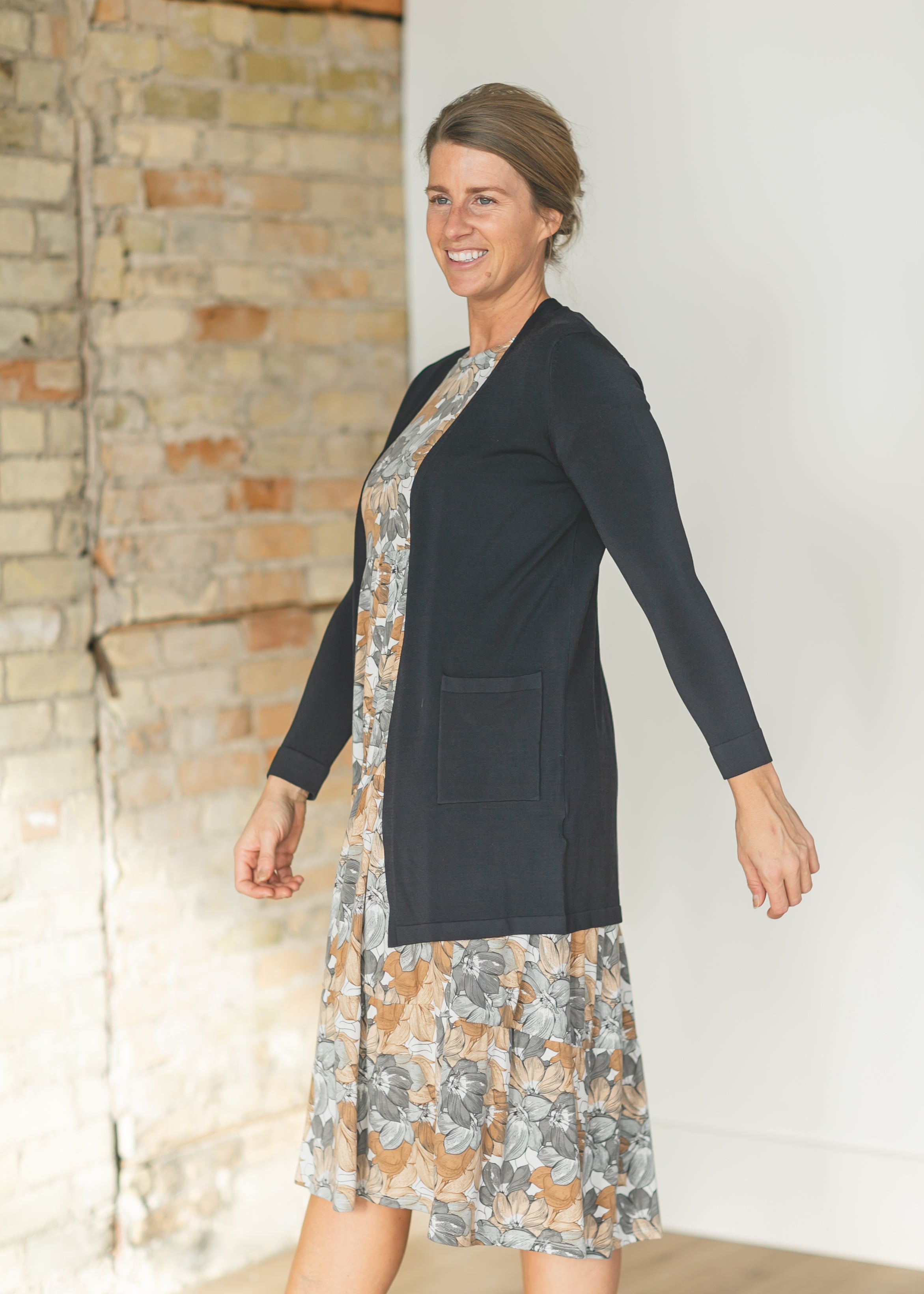 Cally Open Front Cardigan Inherit Co.