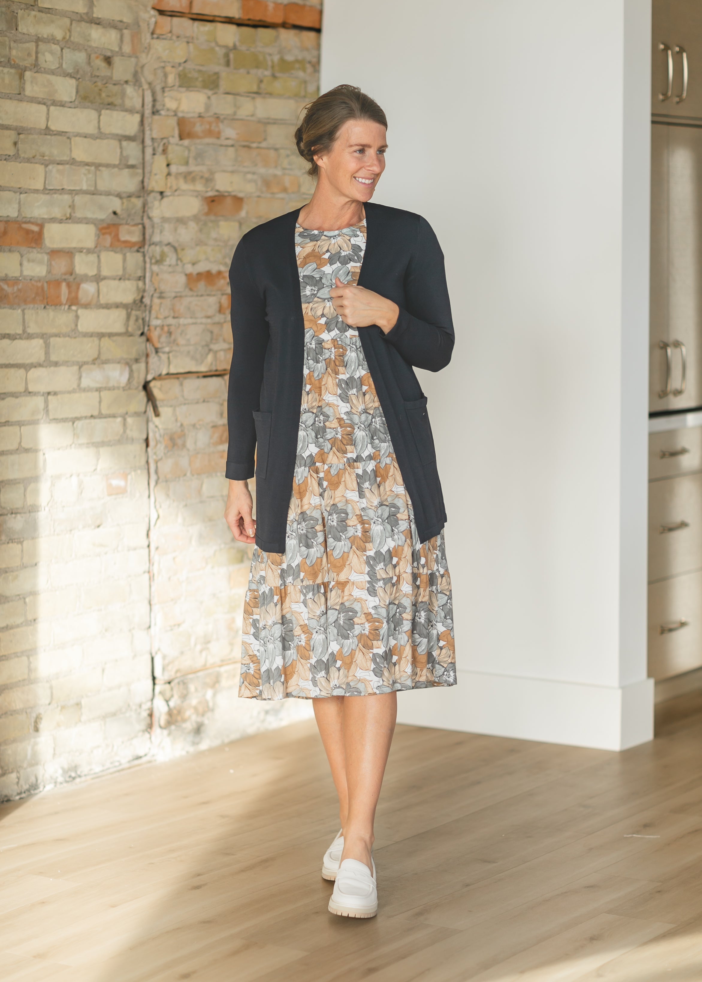 Cally Open Front Cardigan Inherit Co.