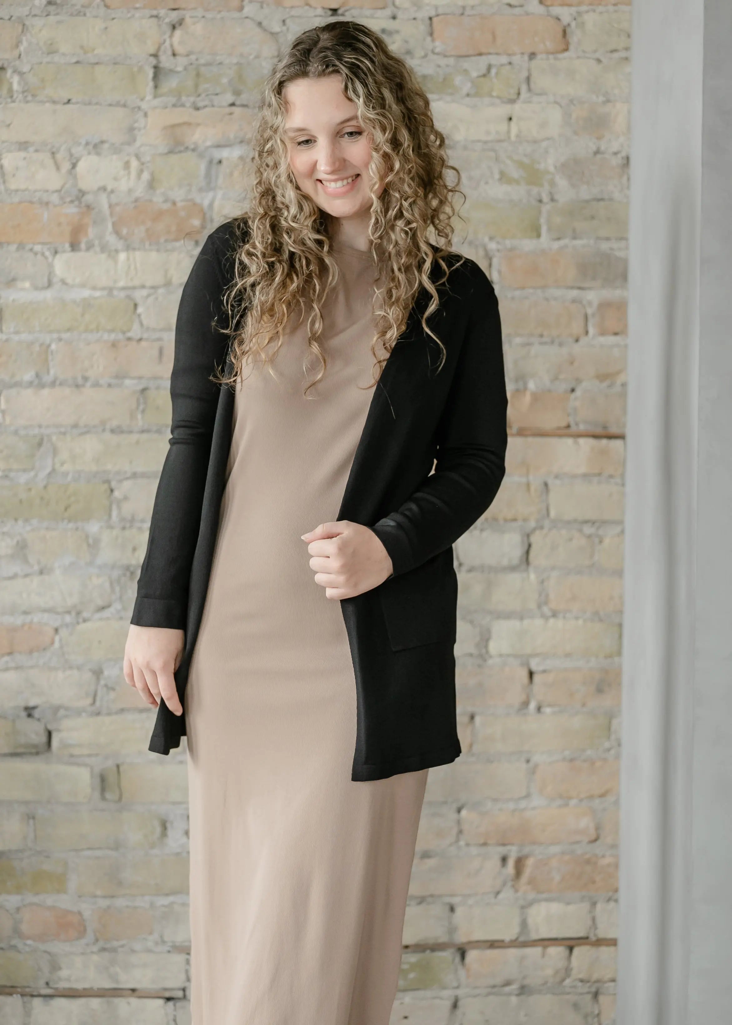 Cally Open Front Cardigan Inherit Co.