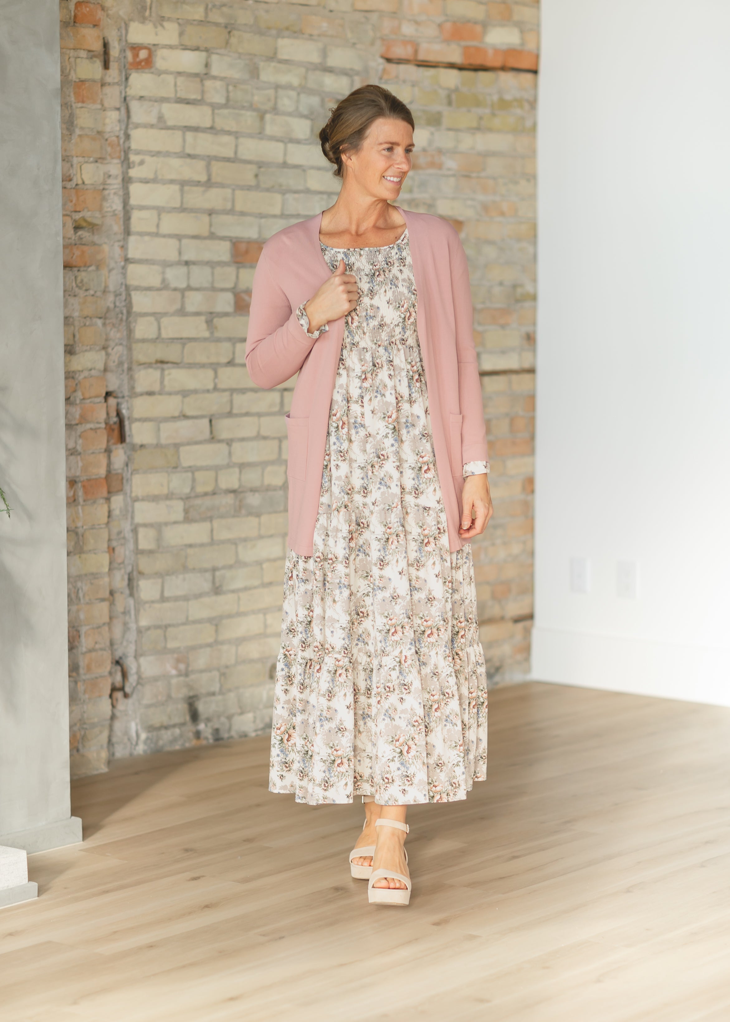 Cally Open Front Cardigan Inherit Co.