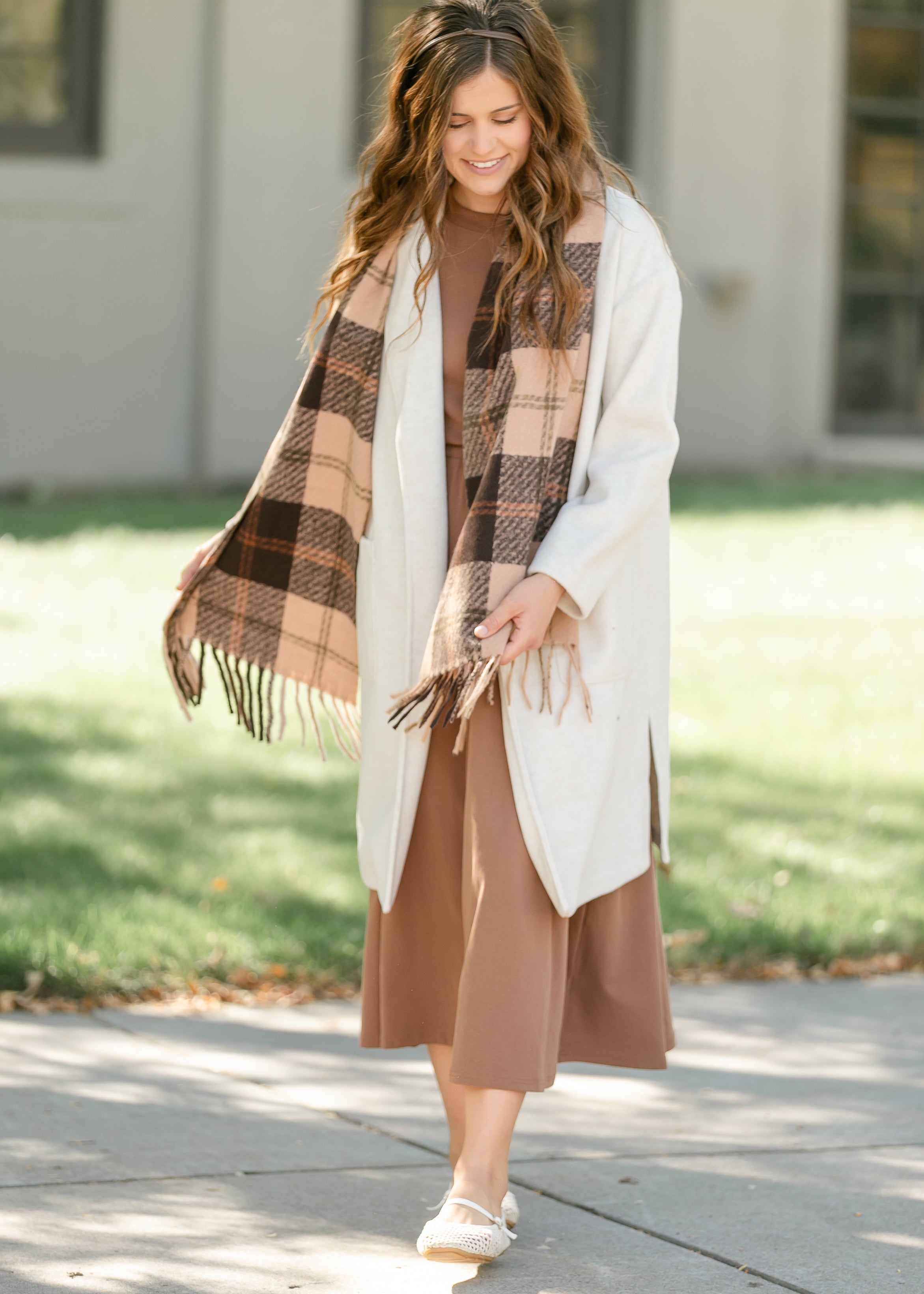 Casey Cap Sleeve Midi Dress Inherit Co.