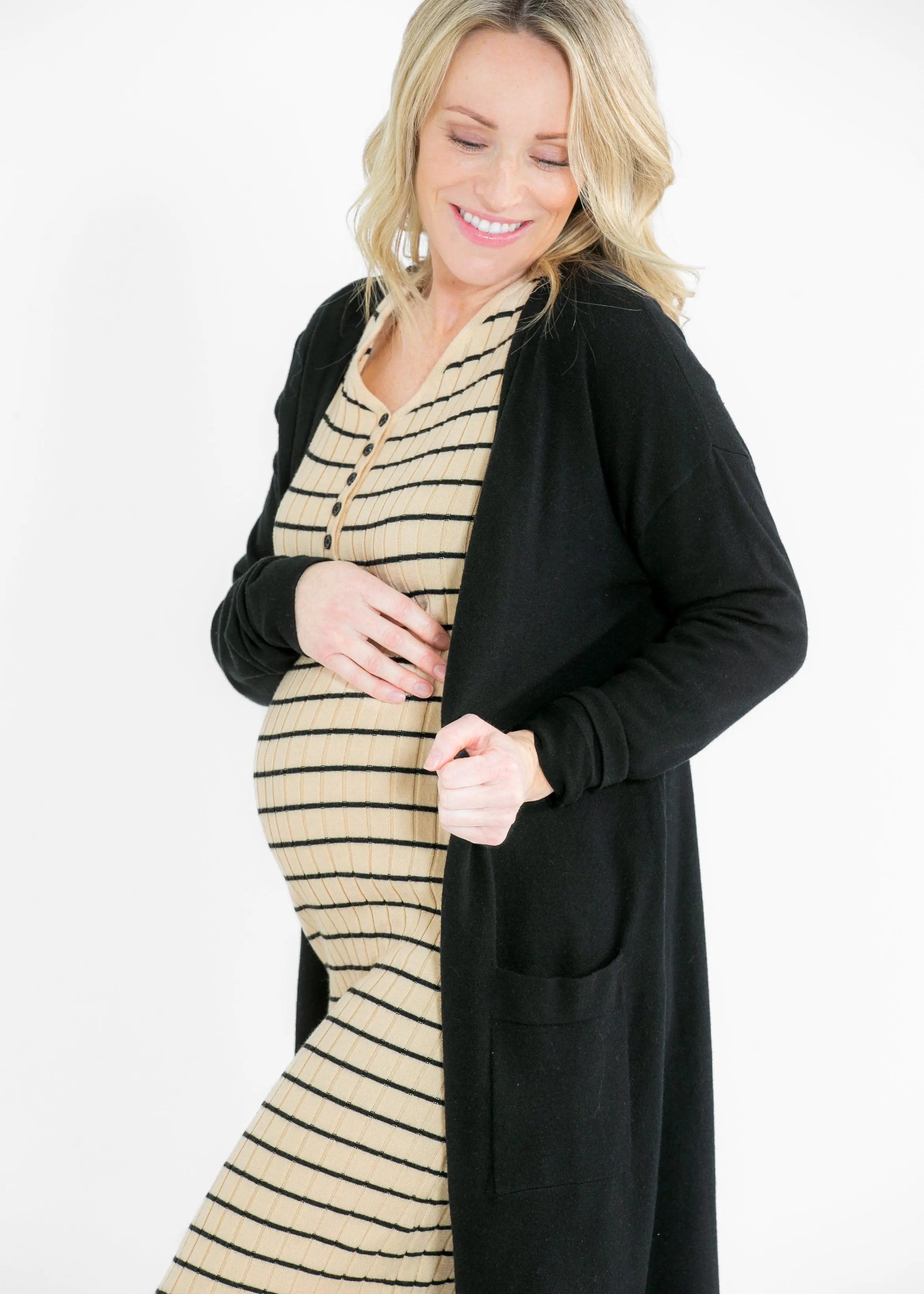 Cassie Knit Midi Dress Inherit Co.