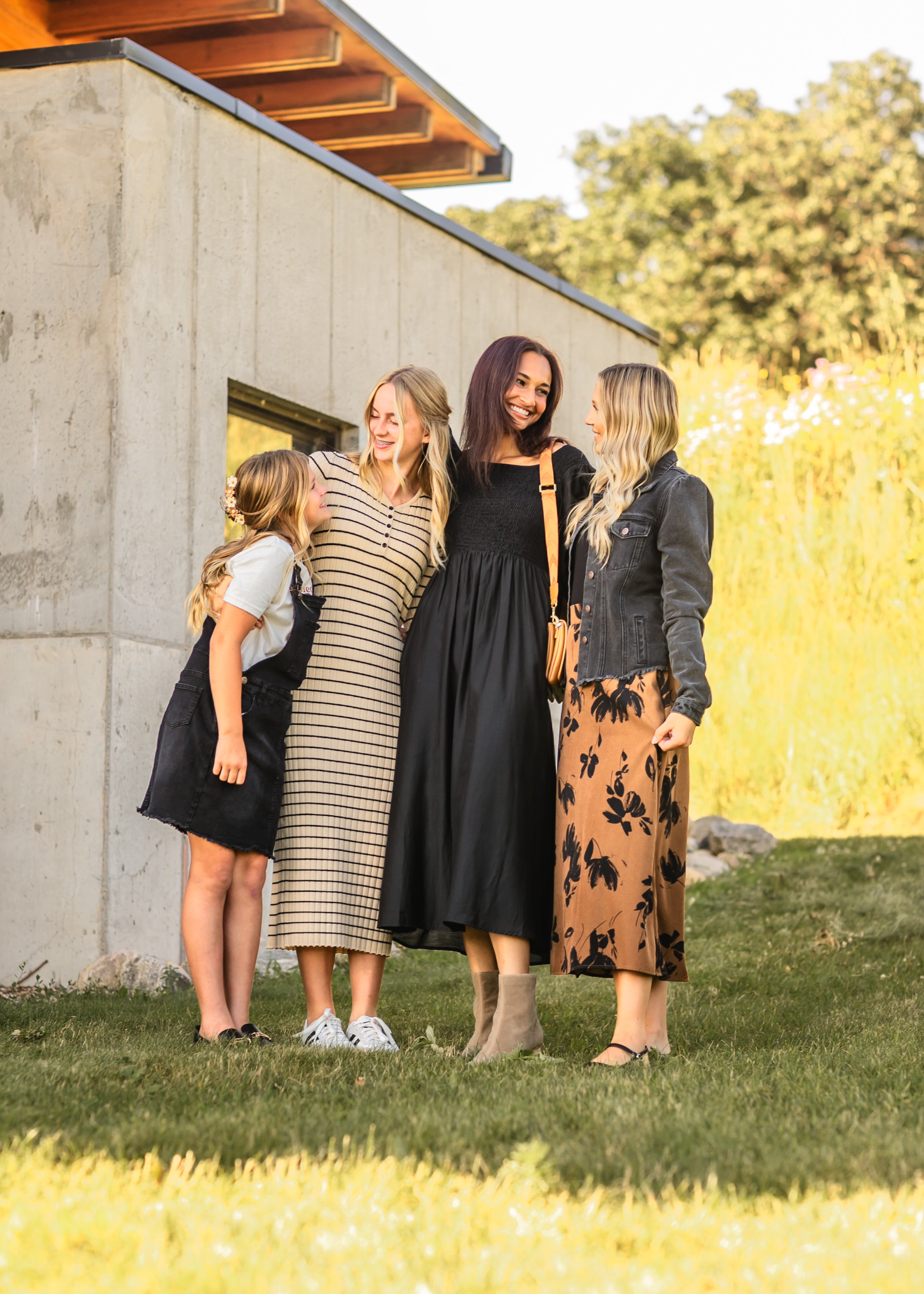 Cassie Knit Midi Dress Inherit Co.