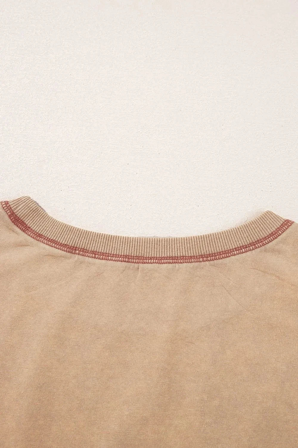 Mineral Wash Stud Beaded Star Pocketed T Shirt Dress Simply Love