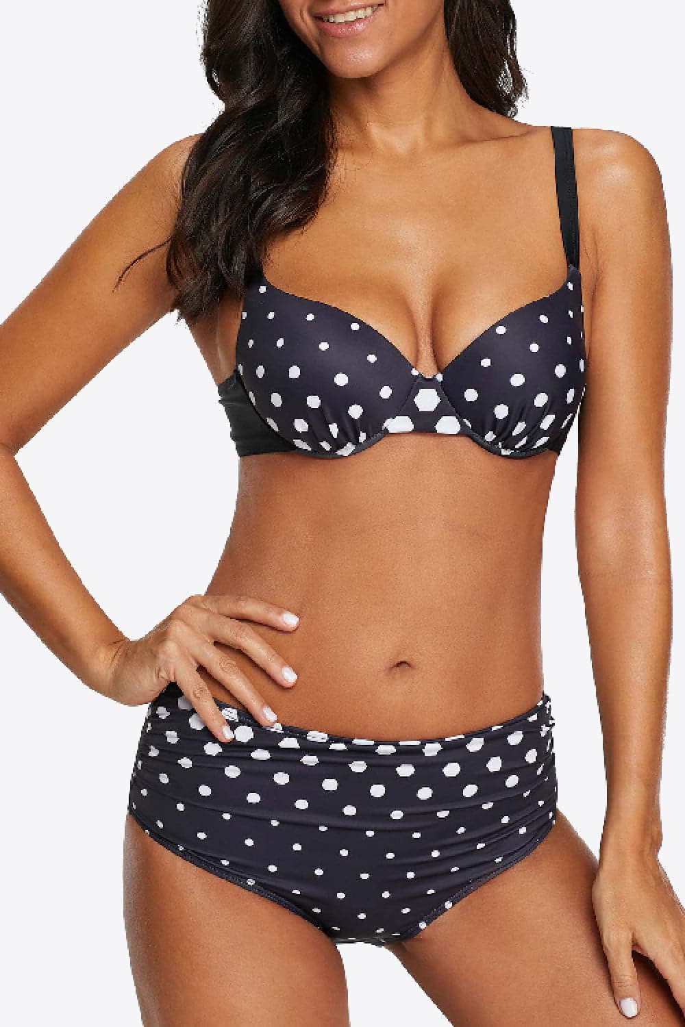 Polka Dot Bikini Set.