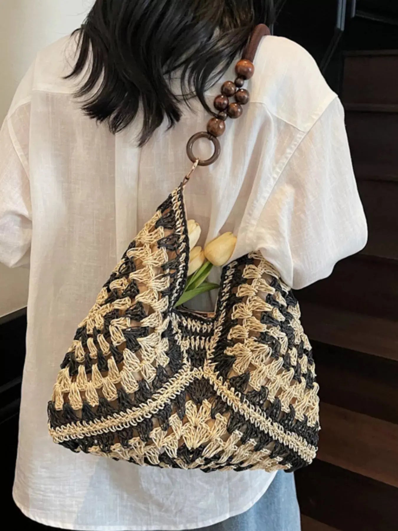 Crochet Hobo Handbag Simply Love