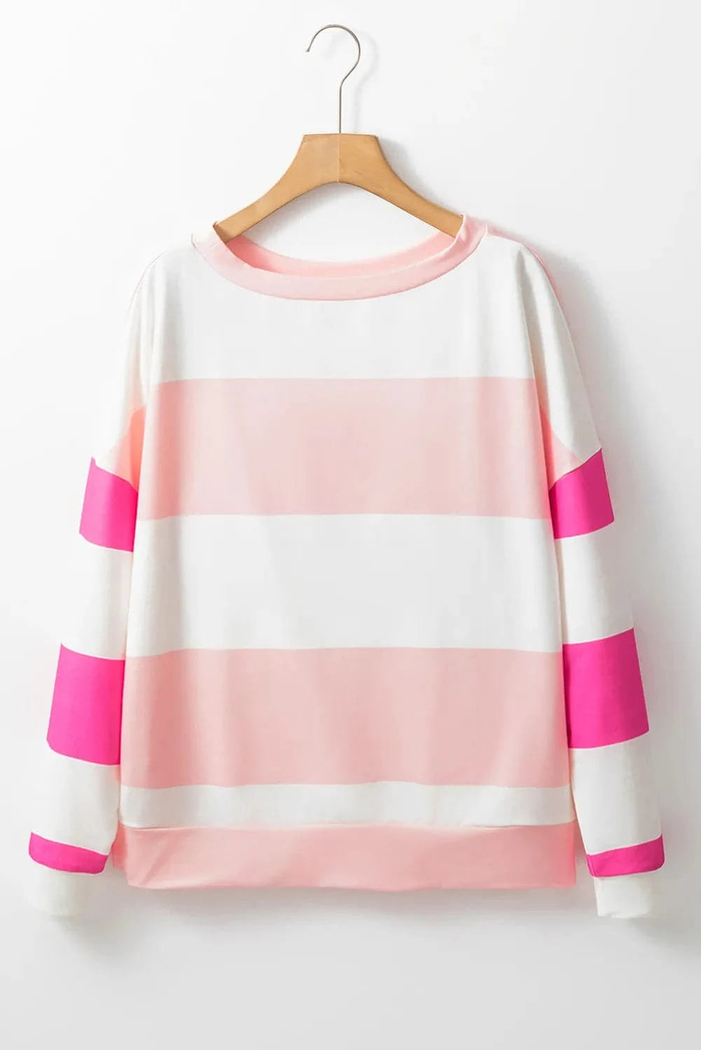 Colorful block long sleeve tee