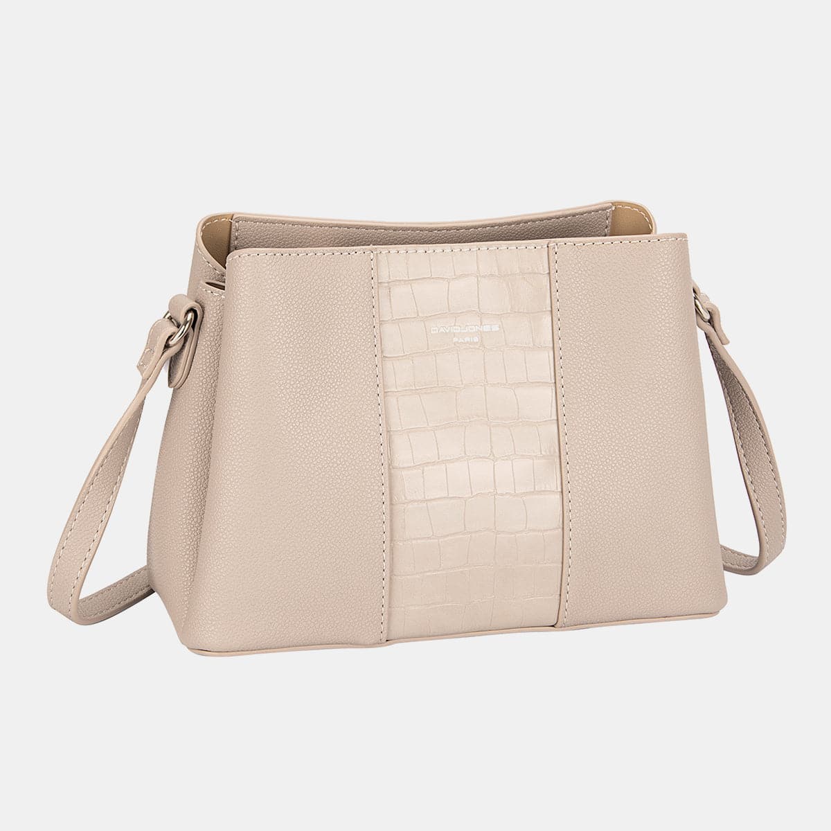 David Jones PU Leather Crossbody Bag.