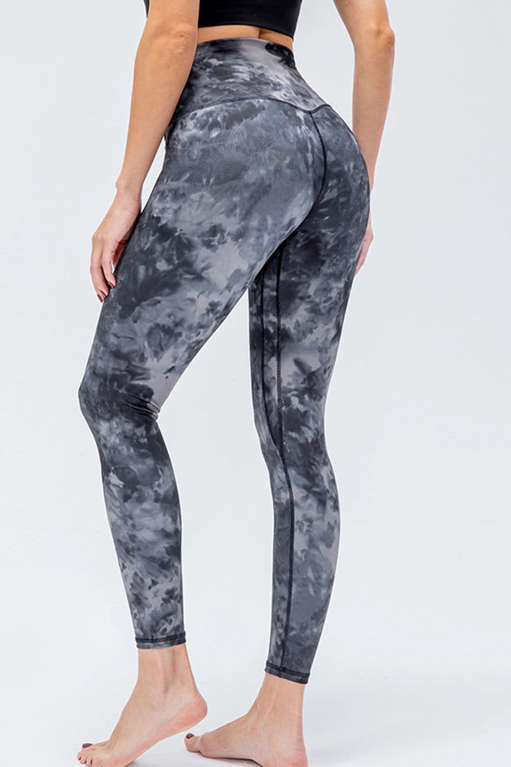 Wide Waistband Slim Fit Active Leggings.