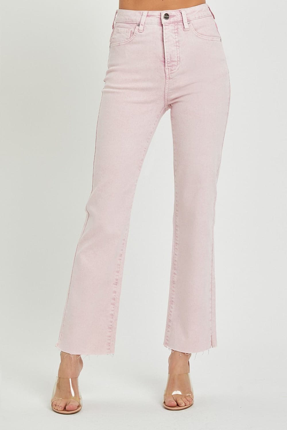 High rise tummy control jeans