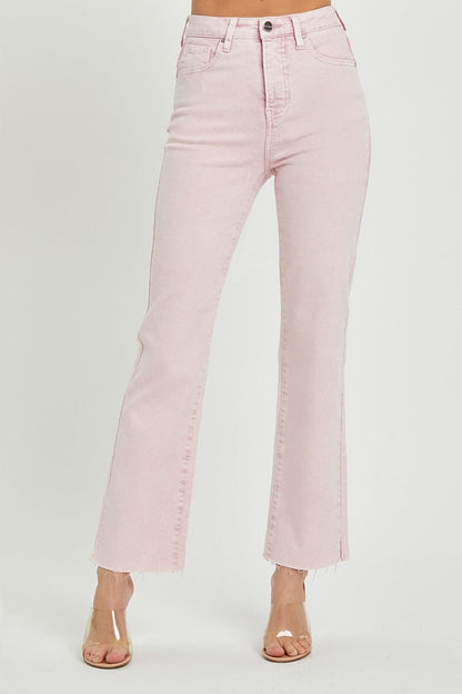 High rise tummy control jeans