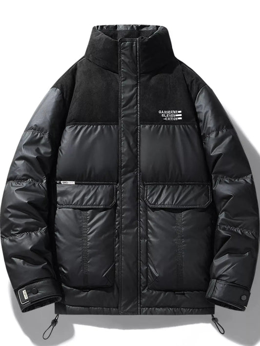 Men's Plus Size Urban Style Padded Coat Simply Love