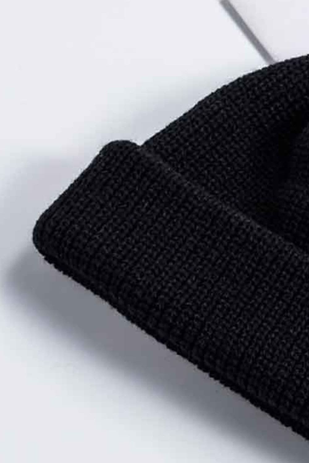 Cozy Rib-Knit Cuff Beanie.