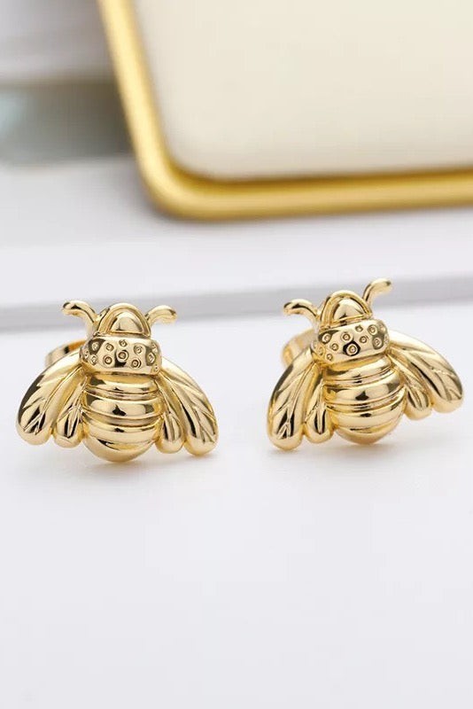 Bumble Bee Stud Earrings Coco’s Tee Boutique