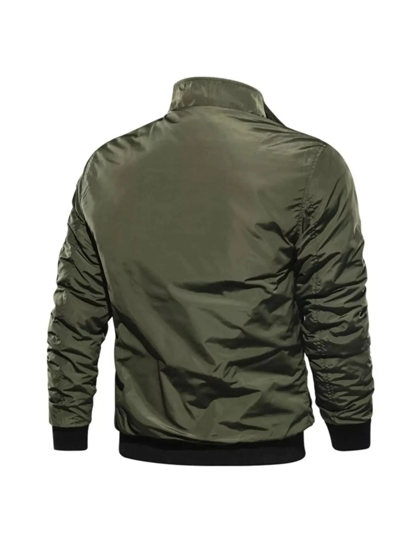 Men's Plus Size Lightweight Zip Up Bomber Jacket With Pockets Simply Love