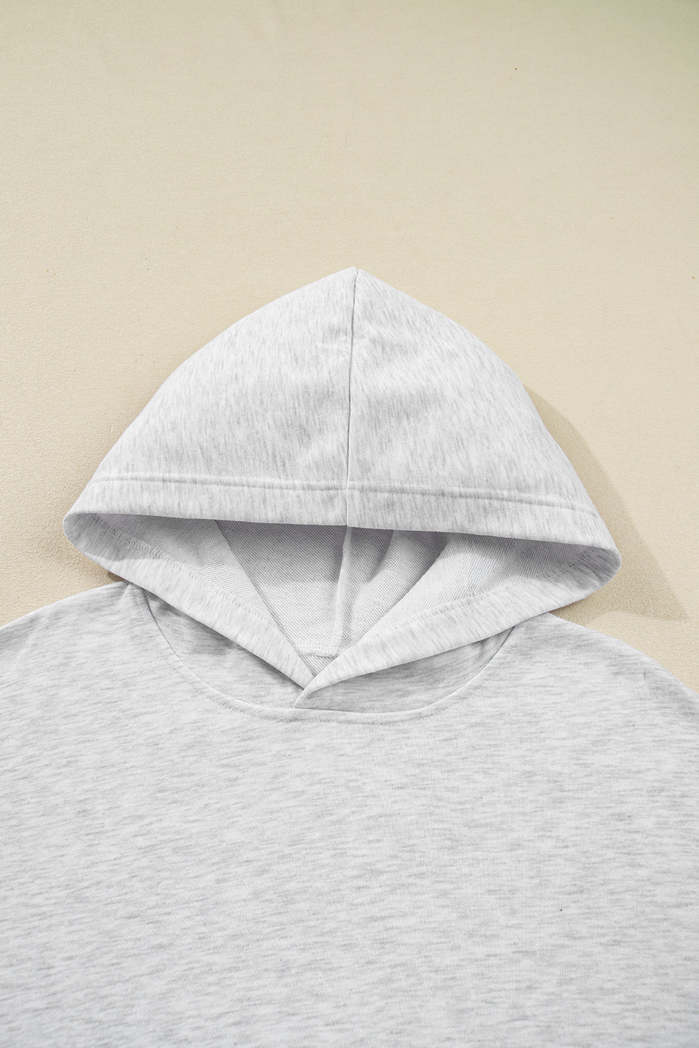 Light Grey Camouflage Patchwork Asymmetric Plus Size Hoodie Dear-Lover Dropshipping