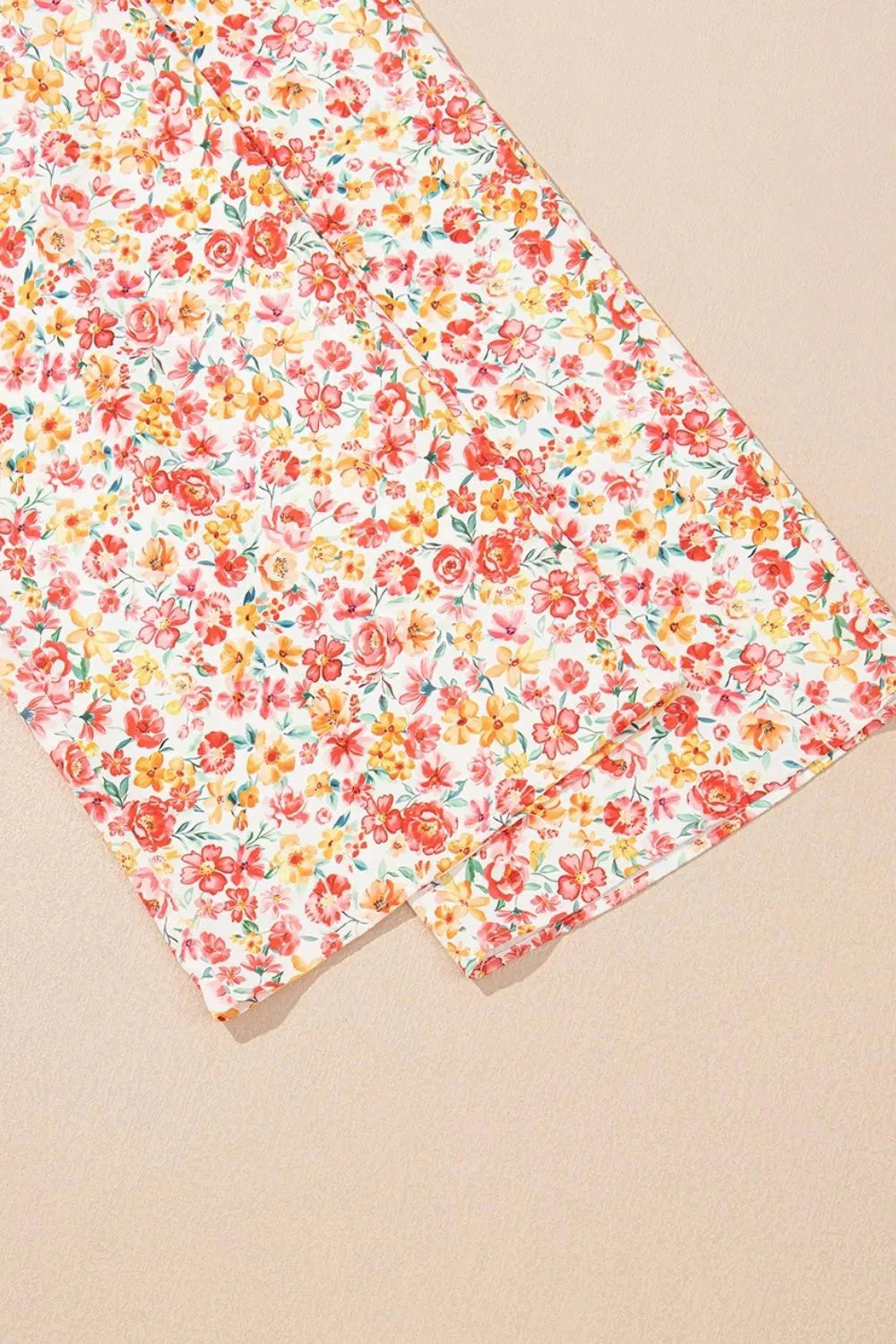 Sunset Bloom Boho Bandeau & Wide-Leg Pants Set Coco’s Tee Boutique