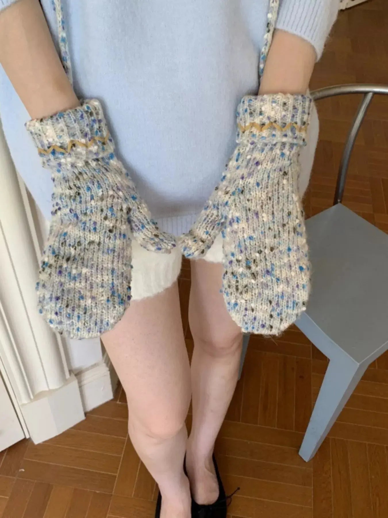 Textured Warm Mittens Simply Love