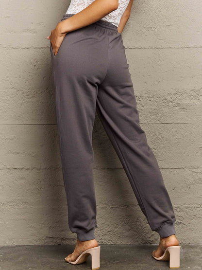 Simply Love Full Size Drawstring Sweatpants.