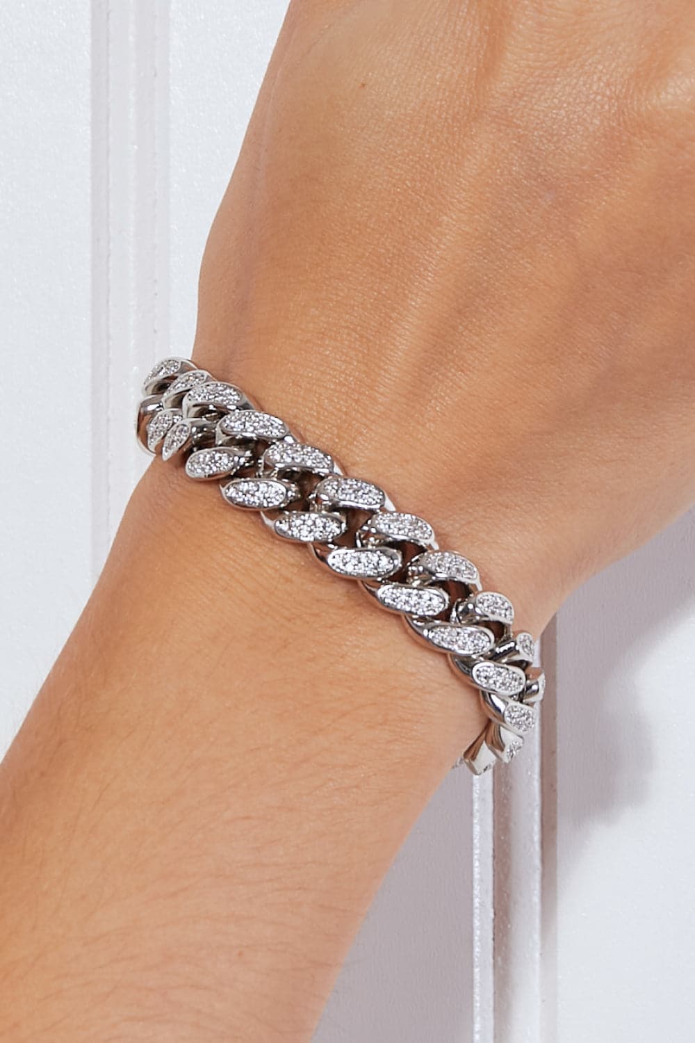 Curb Chain Bracelet.