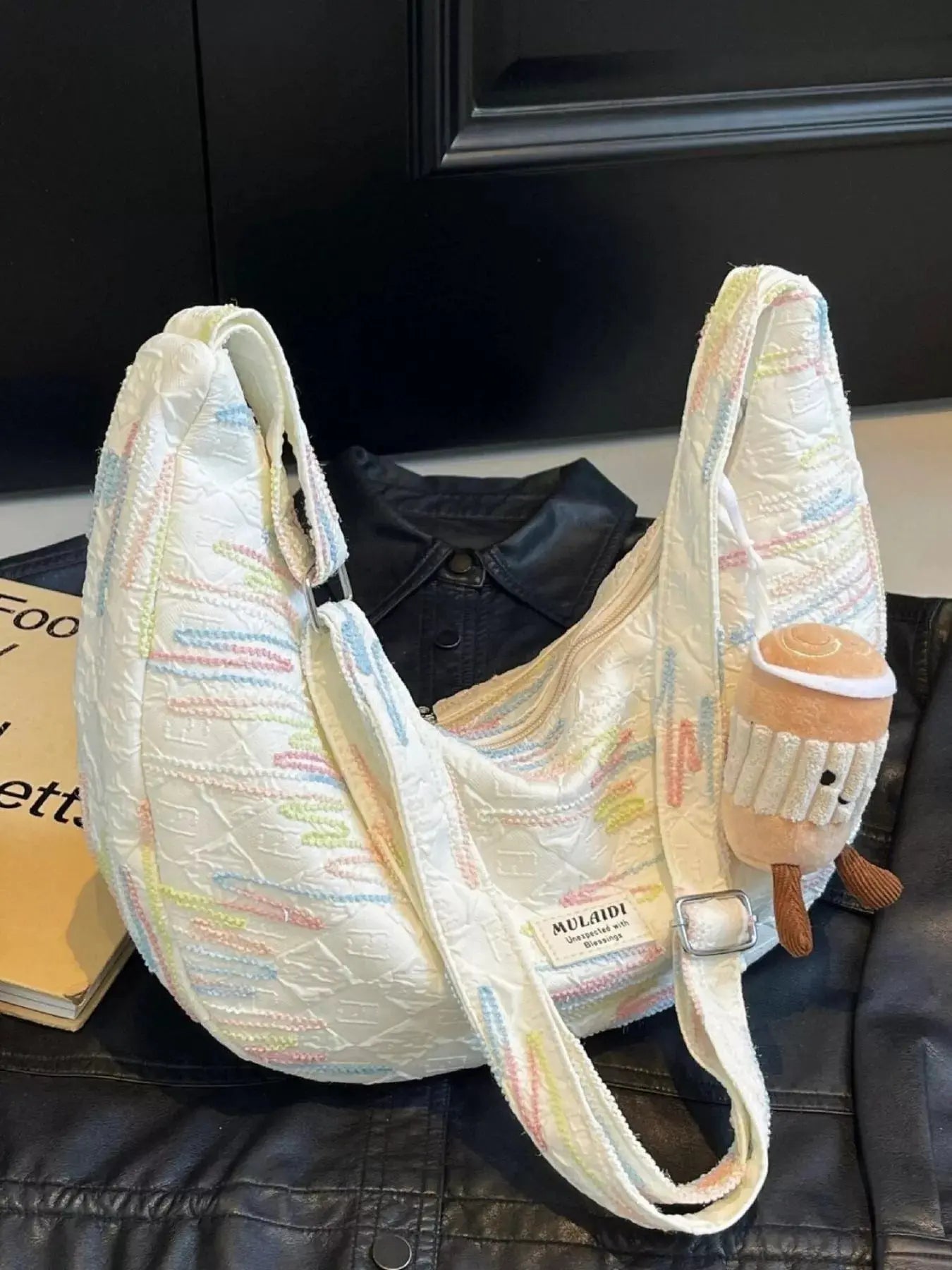 Cartoon Charm Crossbody Bag Simply Love