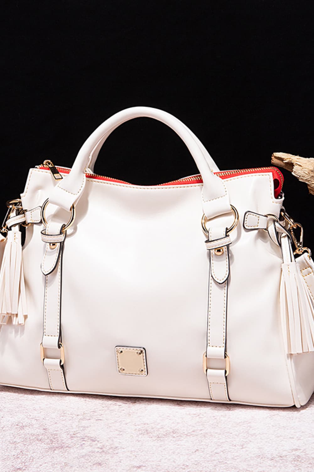 Opulent Orbit Handbag with Tassels – Large Capacity Glam Bag
