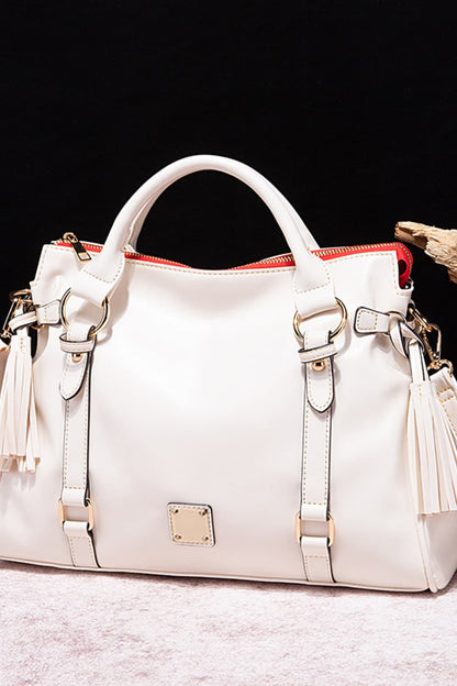 Opulent Orbit Handbag with Tassels – Large Capacity Glam Bag