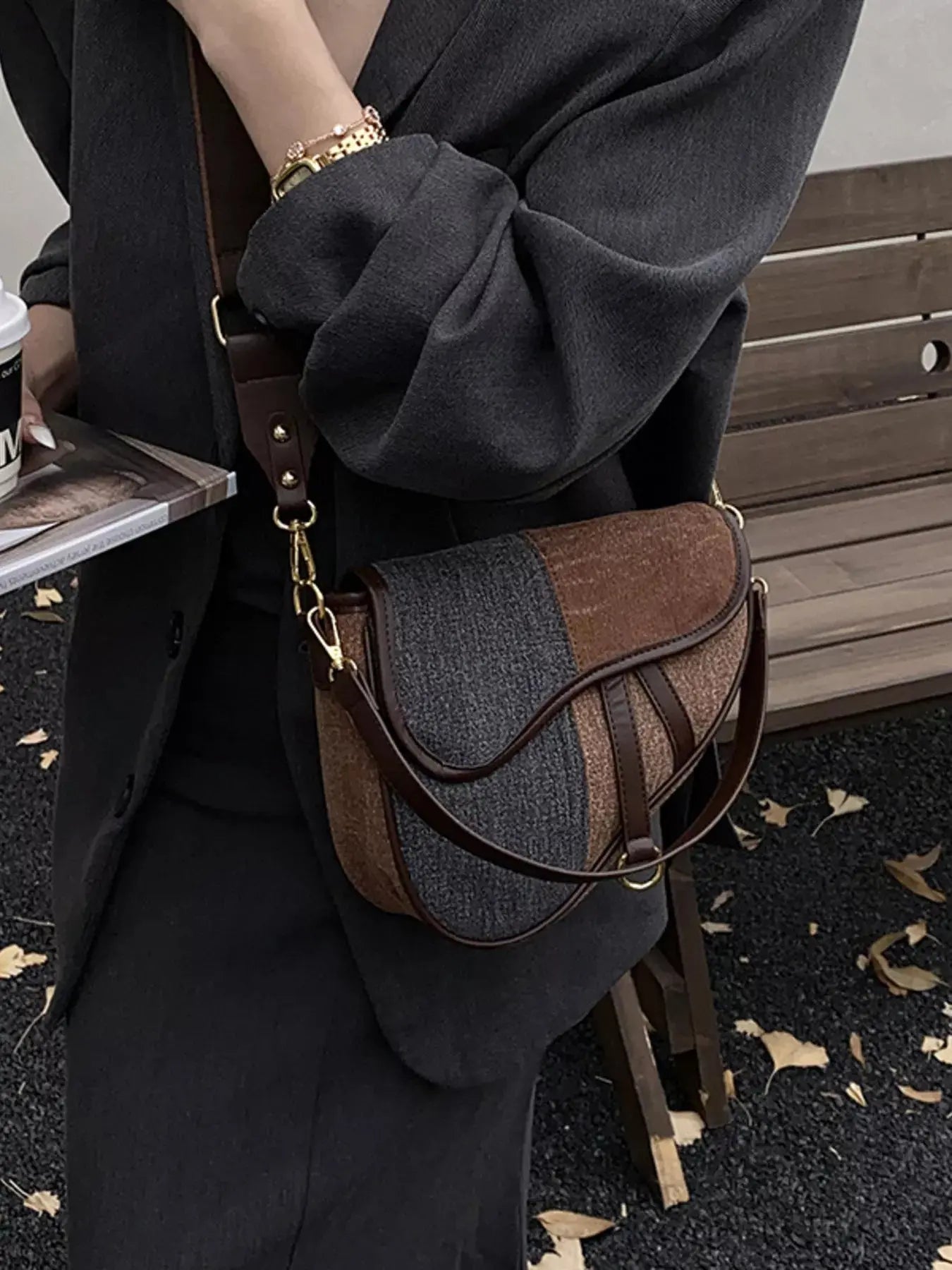 Adjustable Strap Crossbody Bag Simply Love
