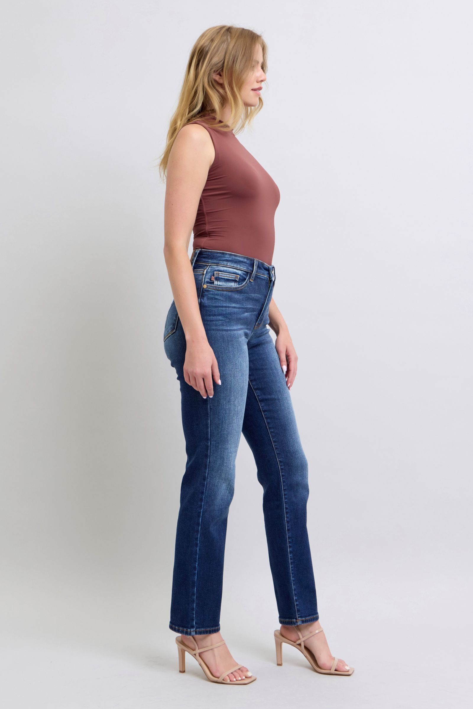 Judy Blue Full-Size Straight Leg Jeans - Effortless Chic with Pockets Coco’s Tee Boutique