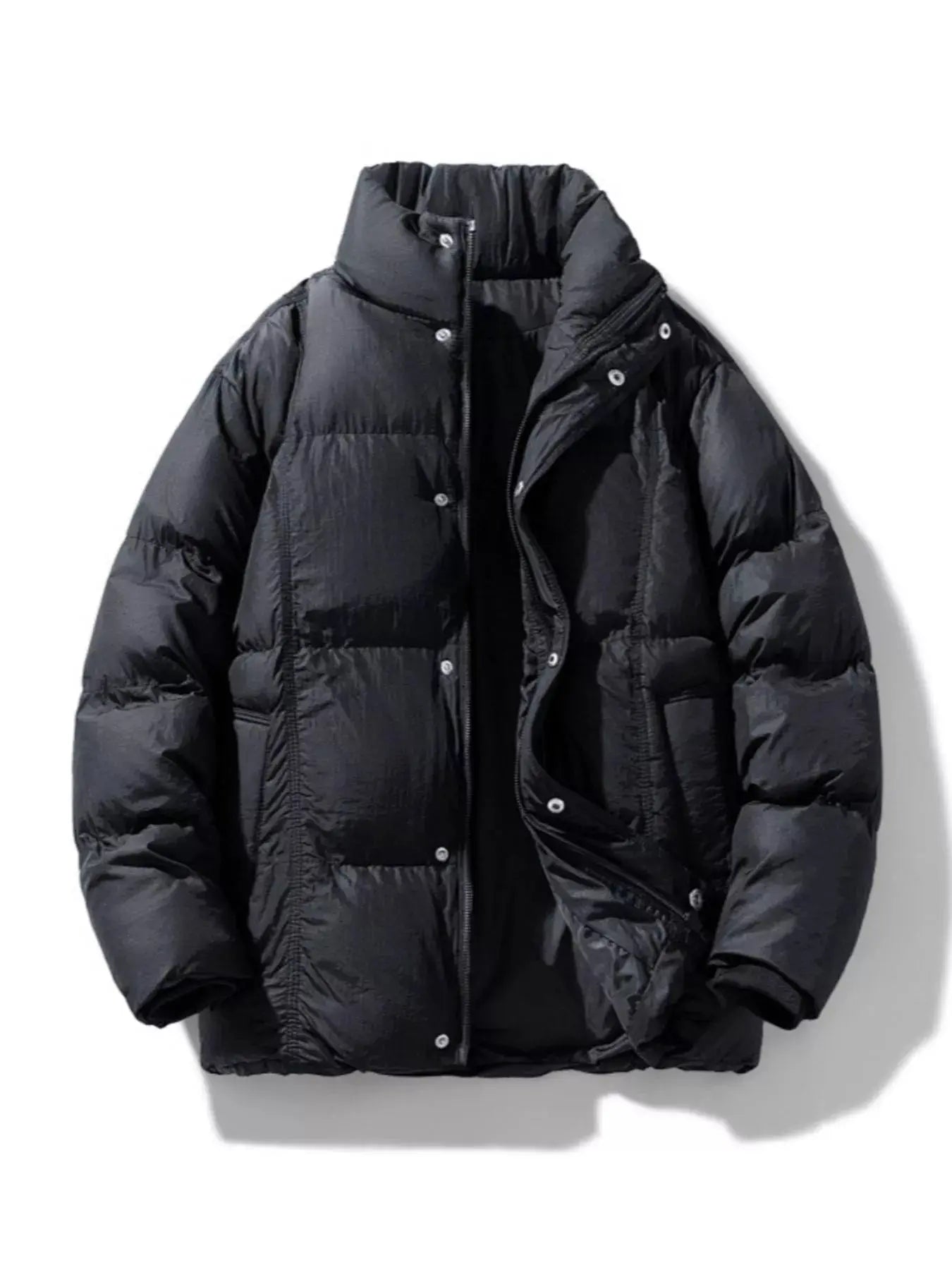 Men's Plus Size Warm Padded Puffer Jacket Simply Love