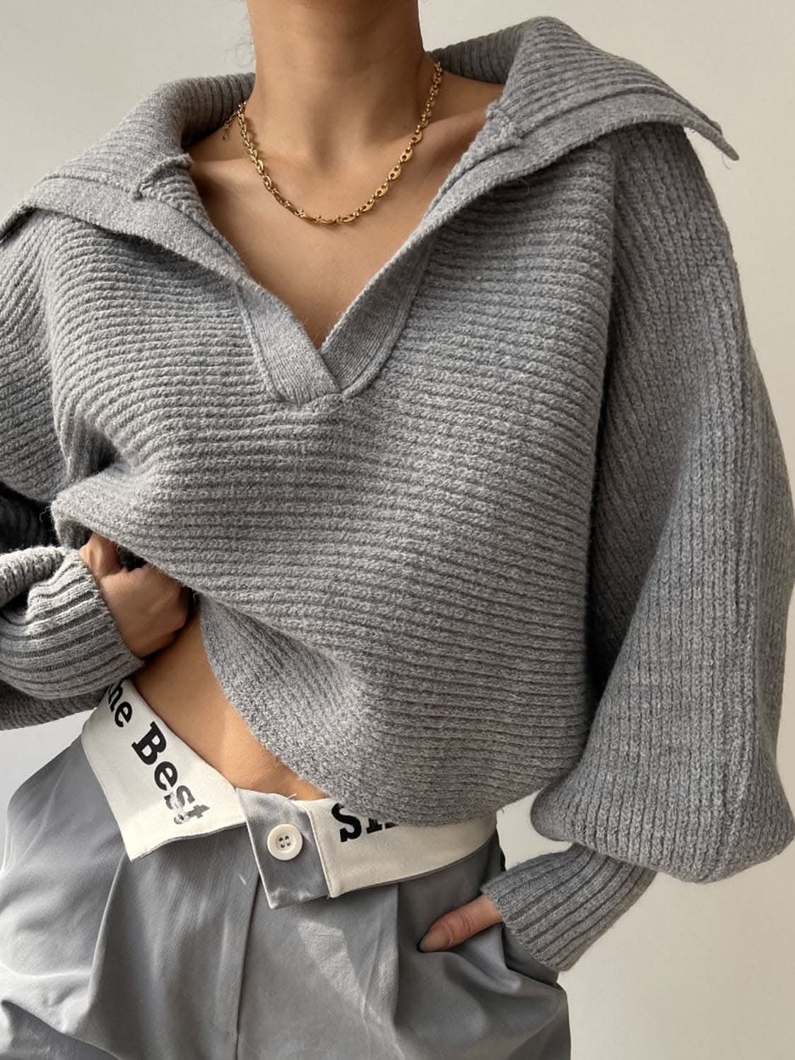 Johnny's cozy long sleeve sweater - Love Salve 