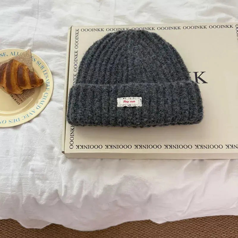 Warm Knitted Beanie Hat Simply Love