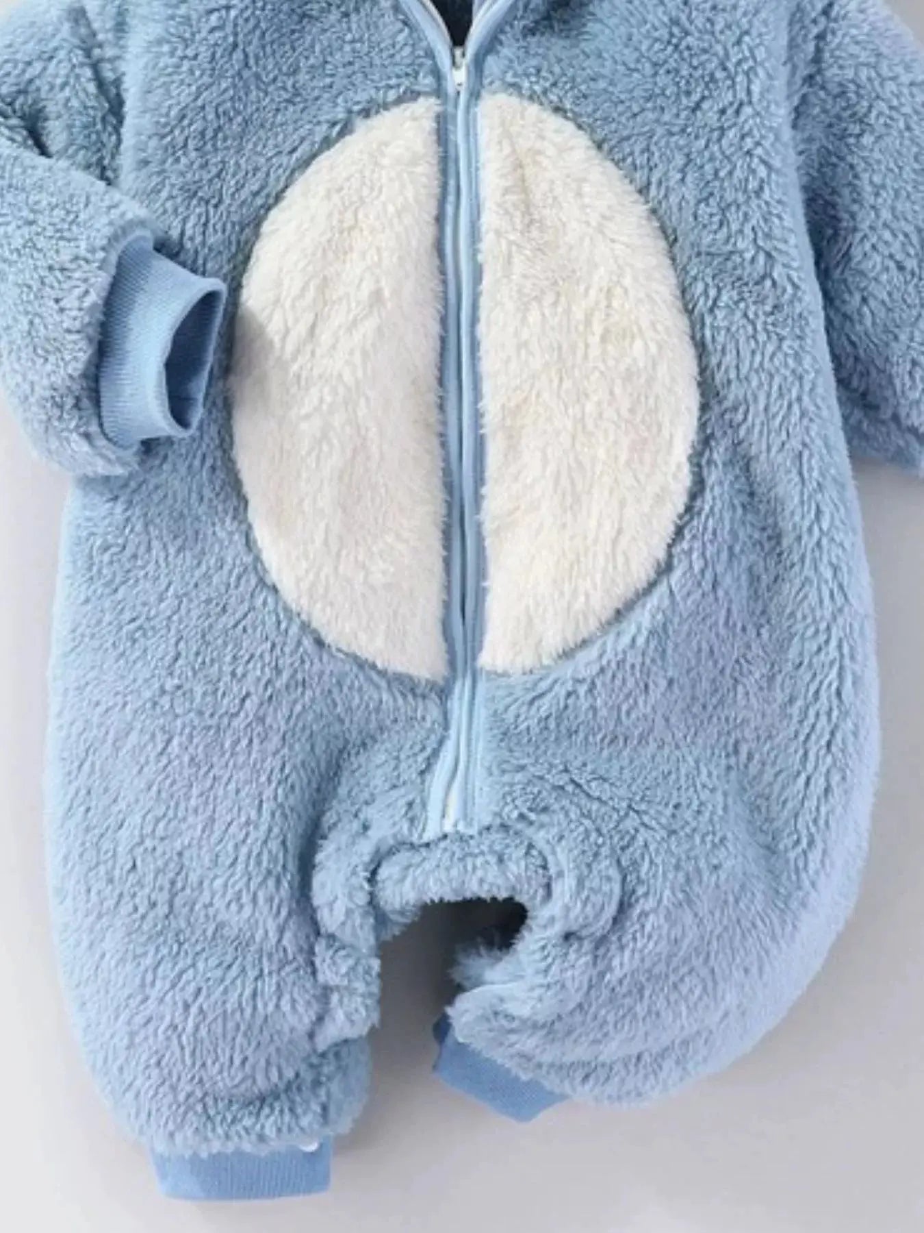 Children's Animal Plush Hooded One-Piece Jumpsuit Simply Love