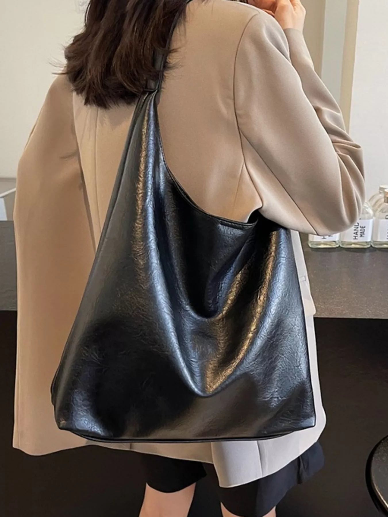 PU Leather Tote Bag Simply Love