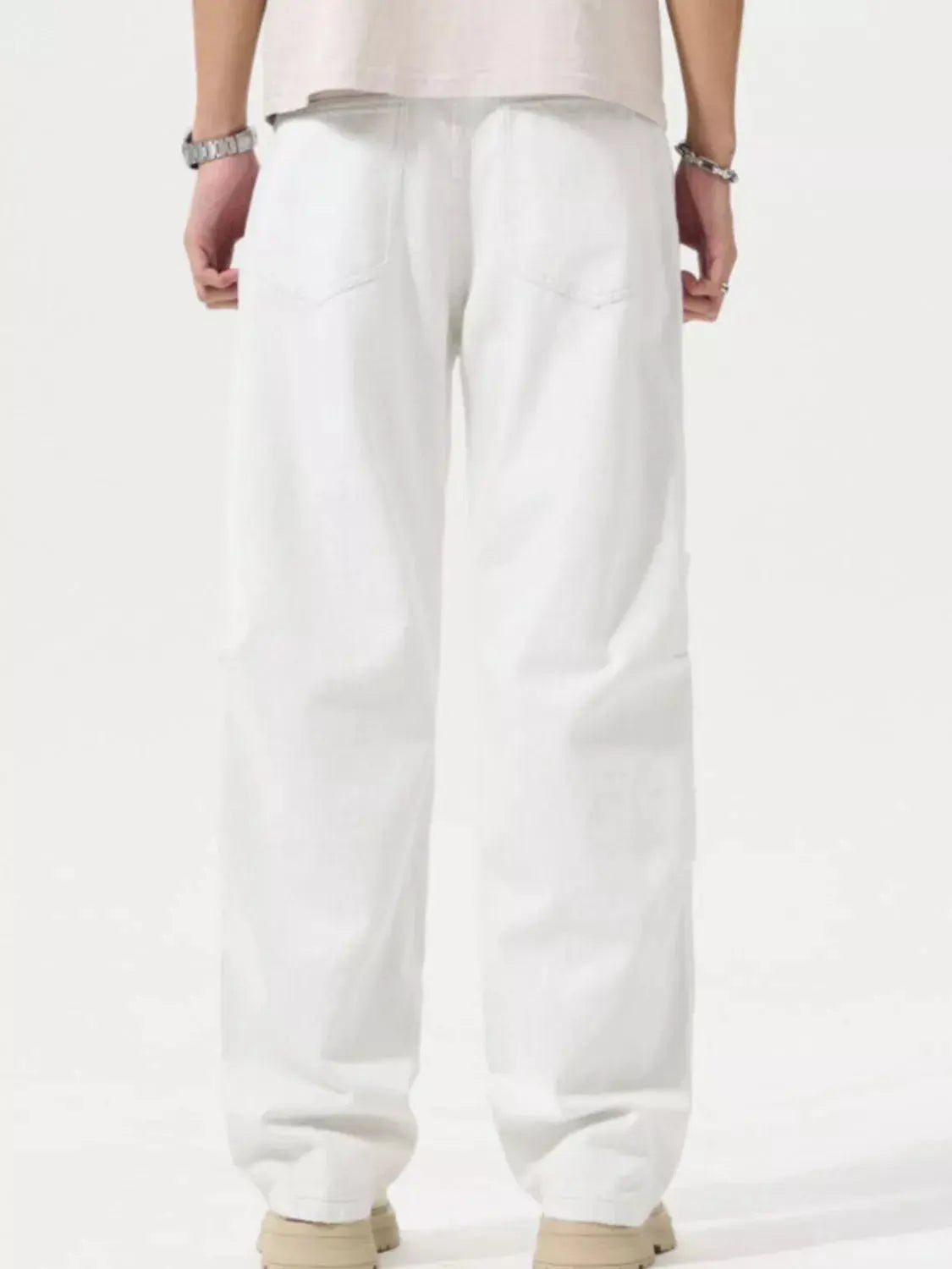 Men's Full Size Wide Leg Casual Jeans Plus Size Simply Love