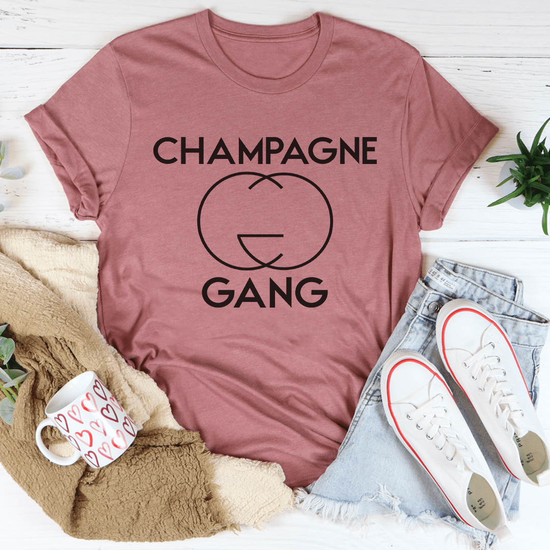 Champagne Gang Tee - Love Salve 