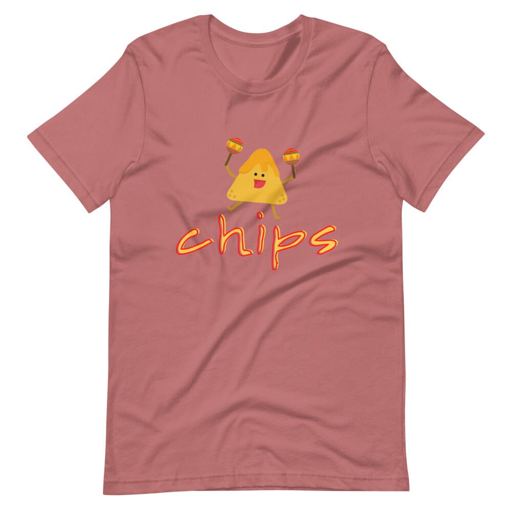Chips Graphic Couples Tee Adorb Custom Tees