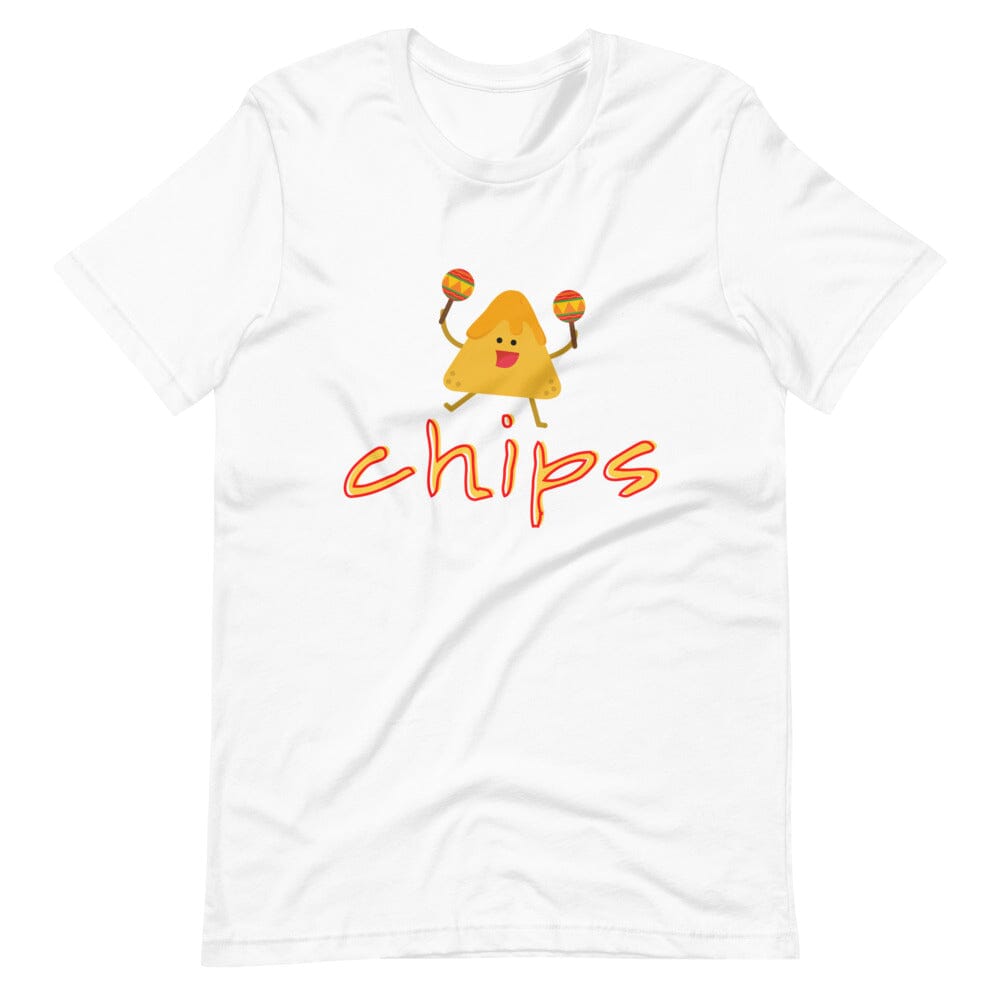 Chips Graphic Couples Tee Adorb Custom Tees